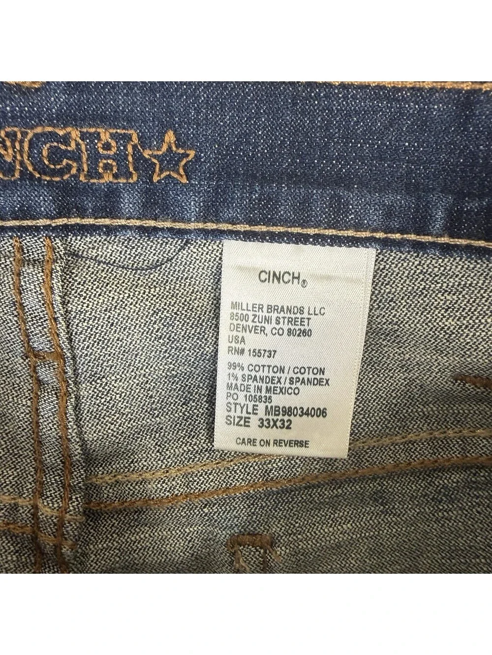 Cinch please refer